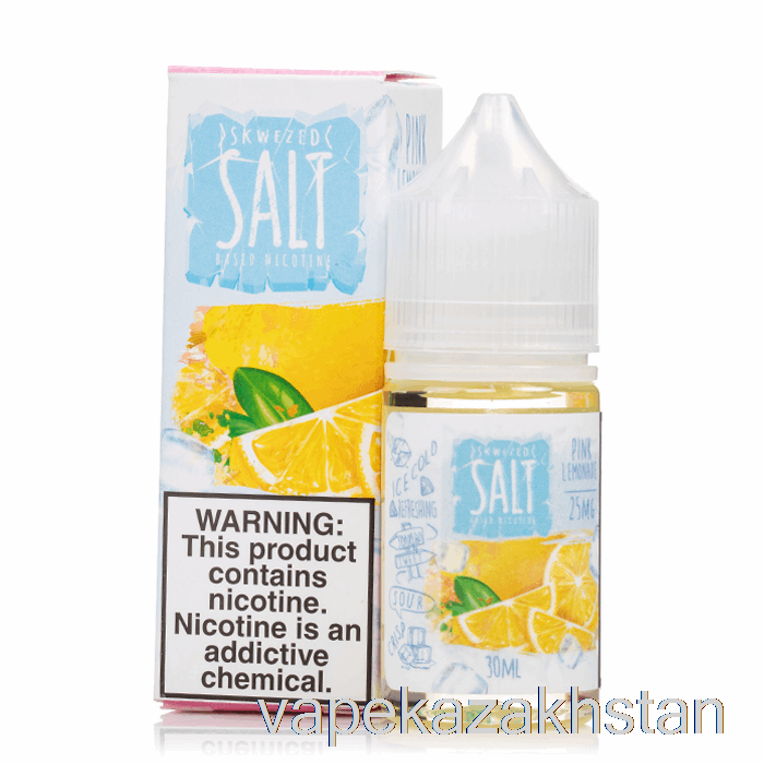 Vape Kazakhstan ICE Pink Lemonade - SKWEZED Salts - 30mL 50mg